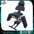 SPA Black Massage Bed Tattoo Saddle Stool Hydraulic Chair Table Arm Rest Pad Set